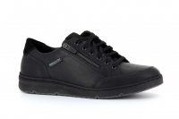 Chaussure mephisto lacets modele jeremy cuir lisse noir